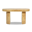 Jesse - Single Drawer Oval Computer Desk