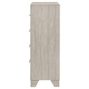 Trenton - 4-Drawer Bedroom Chest Of Drawers - Rustic Cream