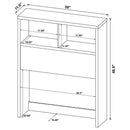 Westpark - 3 Piece Bedroom Set Bookcase Headboard