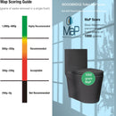 1 Piece Toilet With Tornado Flush, Dual Flush, And ADA Height Comfort Chair