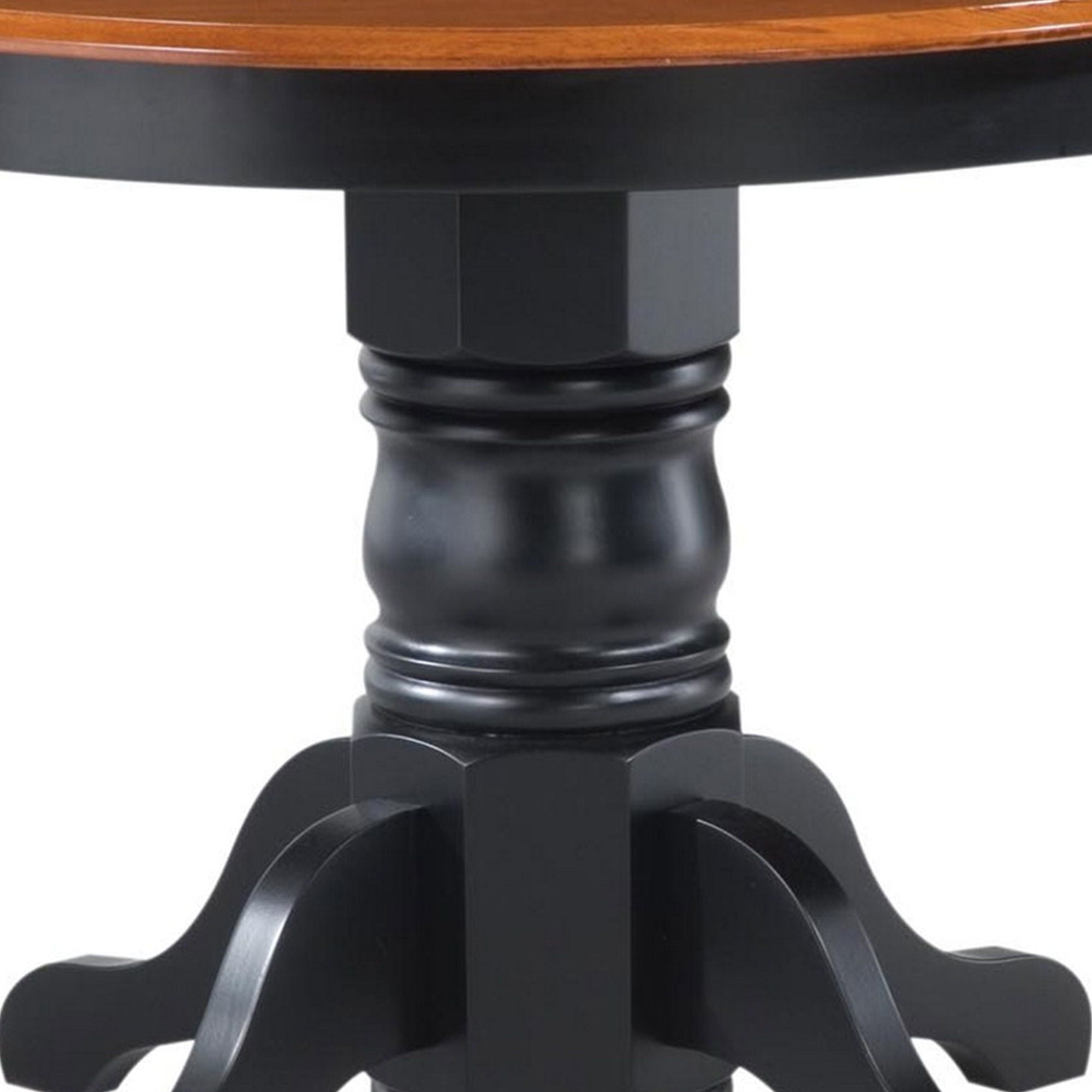 Bishop - Pedestal Table - Black