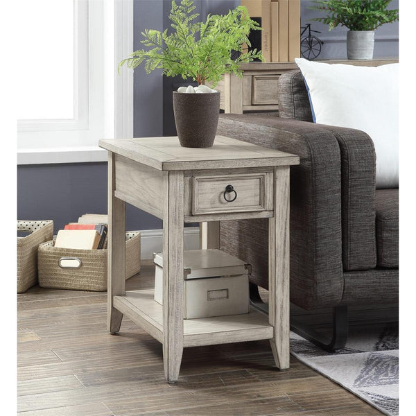 Marcus One Drawer Chairside End Table