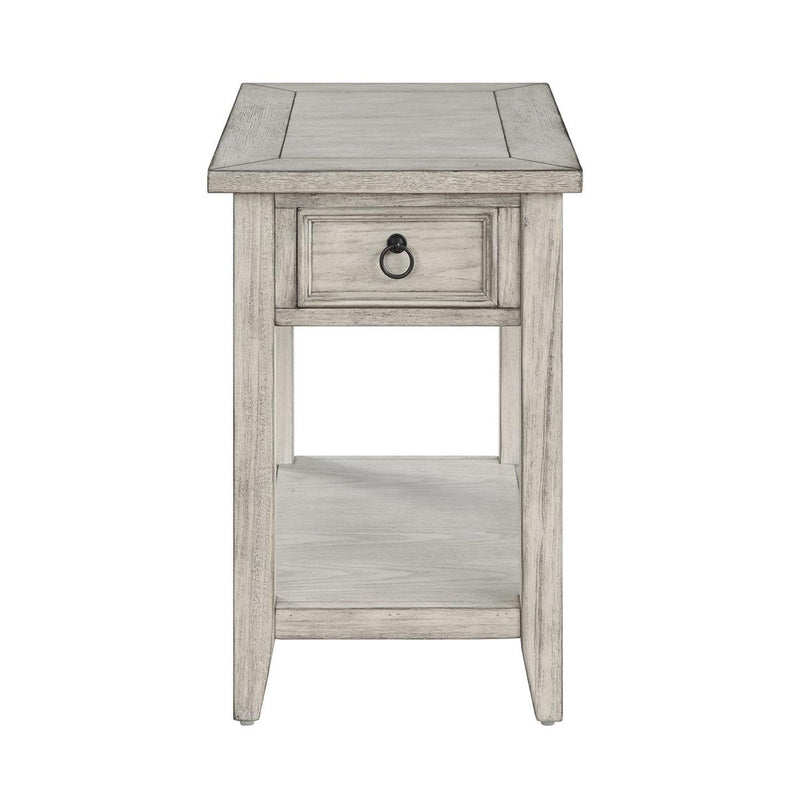 Marcus One Drawer Chairside End Table