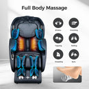 Bosscare - 3D Zero Gravity Massage Chair, Full Body Shiatsu Recliner With App