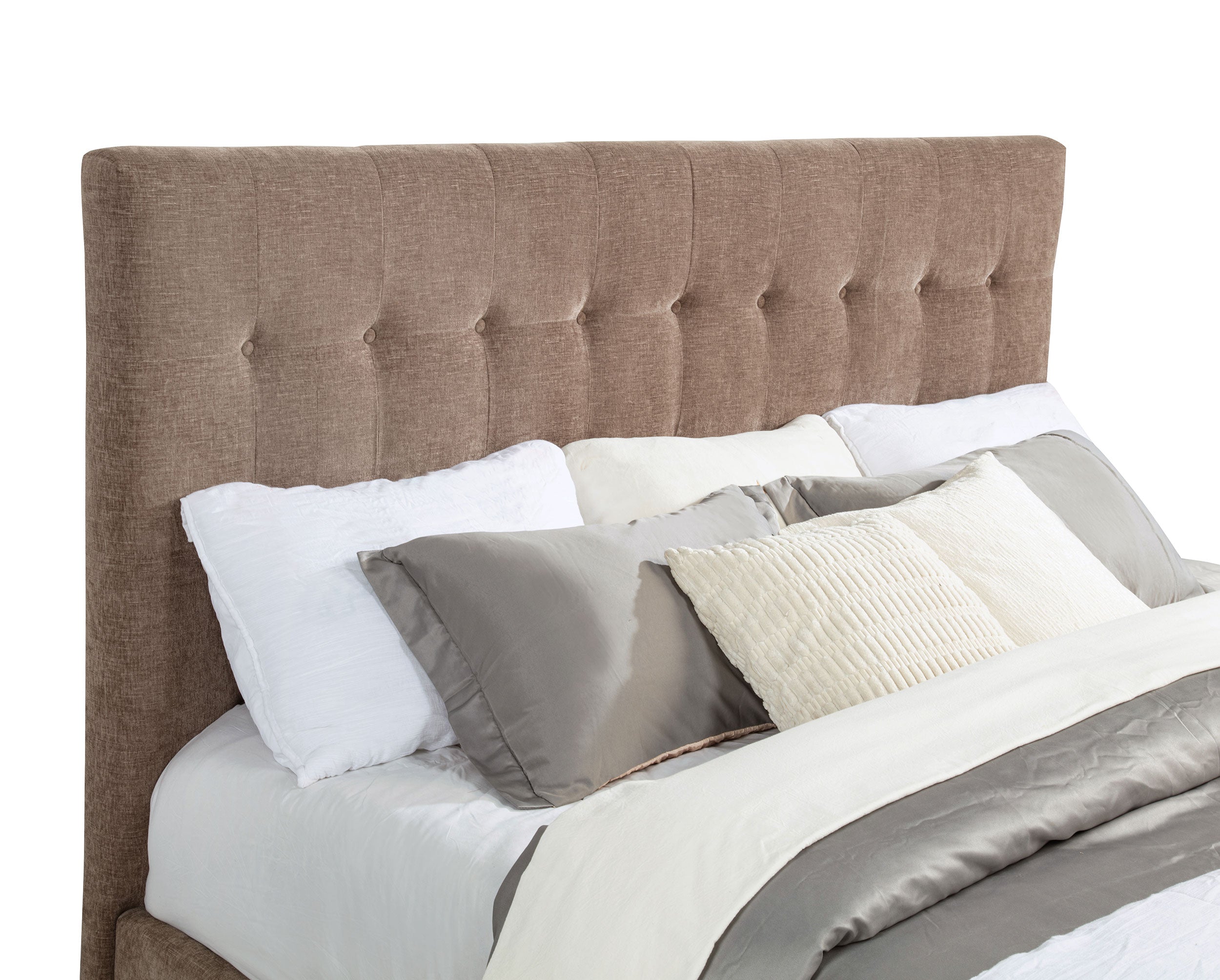 Senna Upholstered Eastern King Audio Flame Visualizer Bed Brown — view 7