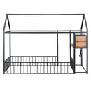 House Frame With Desk, Shelves, Power Outlets And USB Ports