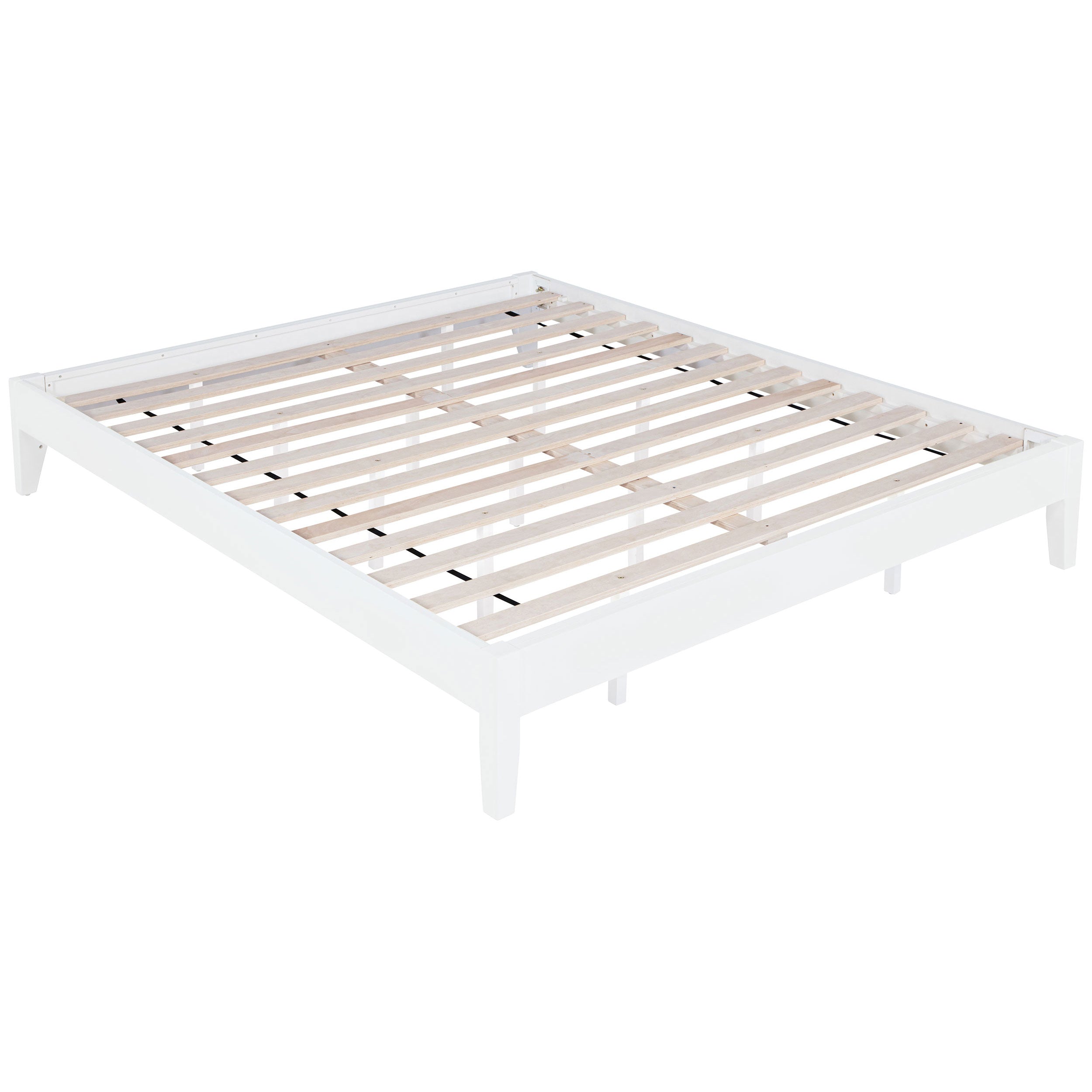 Hounslow Eastern King Universal Platform Bed White — view 5