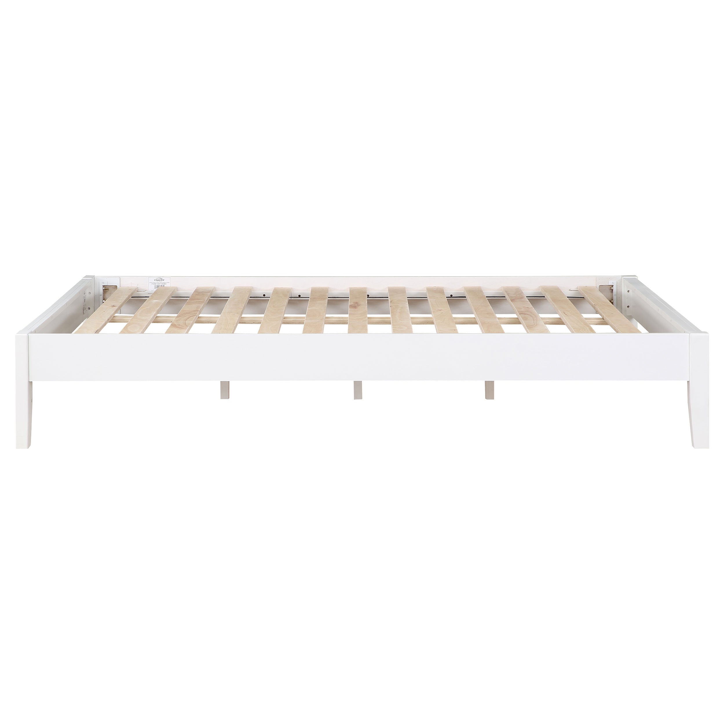 Hounslow Queen Universal Platform Bed White — view 6