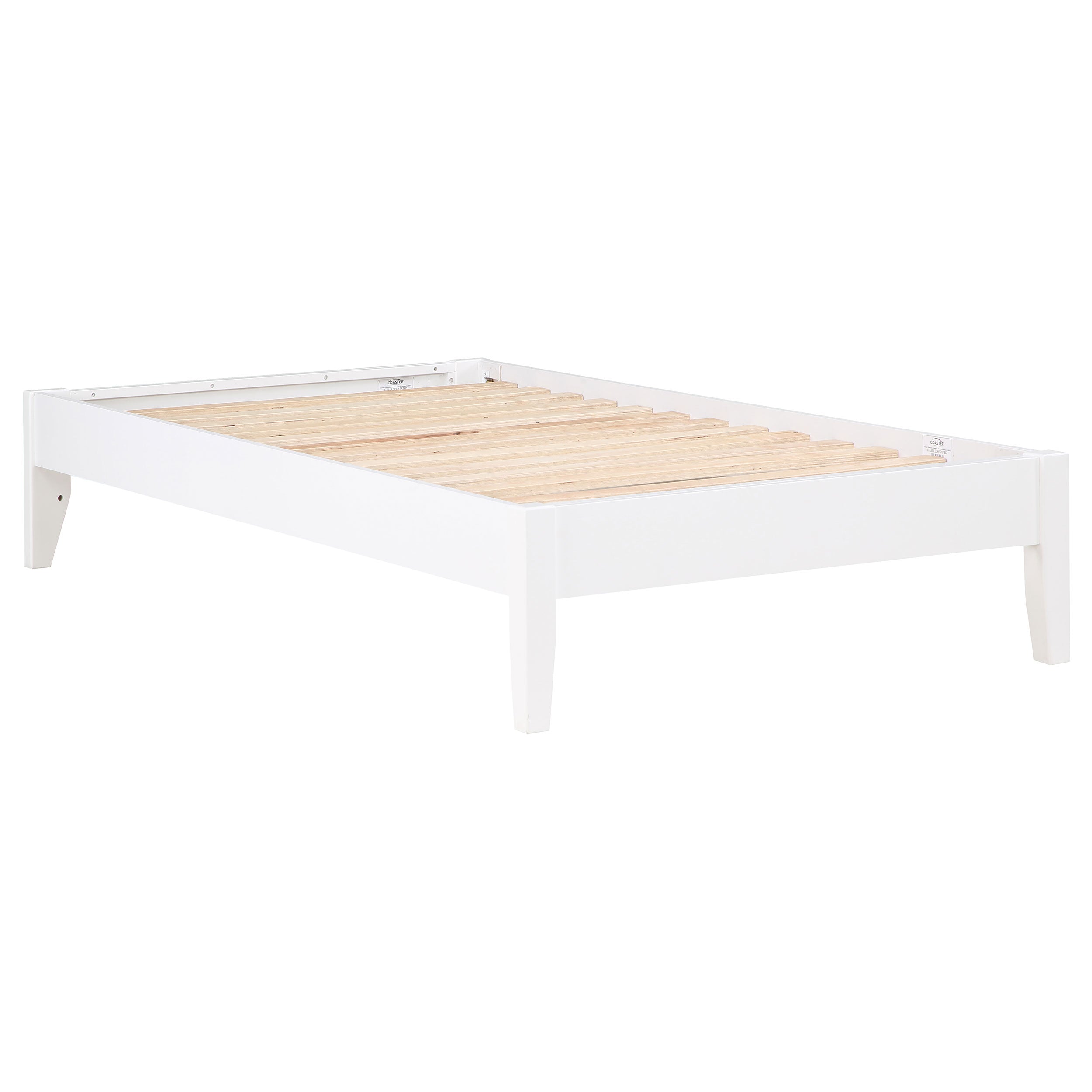 Hounslow Twin Universal Platform Bed White — view 1