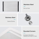 Granite Composite Quartz Kitchen Sink With Workstation Features And Drop In Design