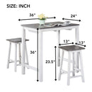 3 Pieces Counter Height Set