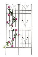 Metal Garden Trellis Rustproof For Climbing Plants Outdoor Flower Support