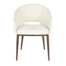 Renee - Contemporary Chair - Cream / Copper