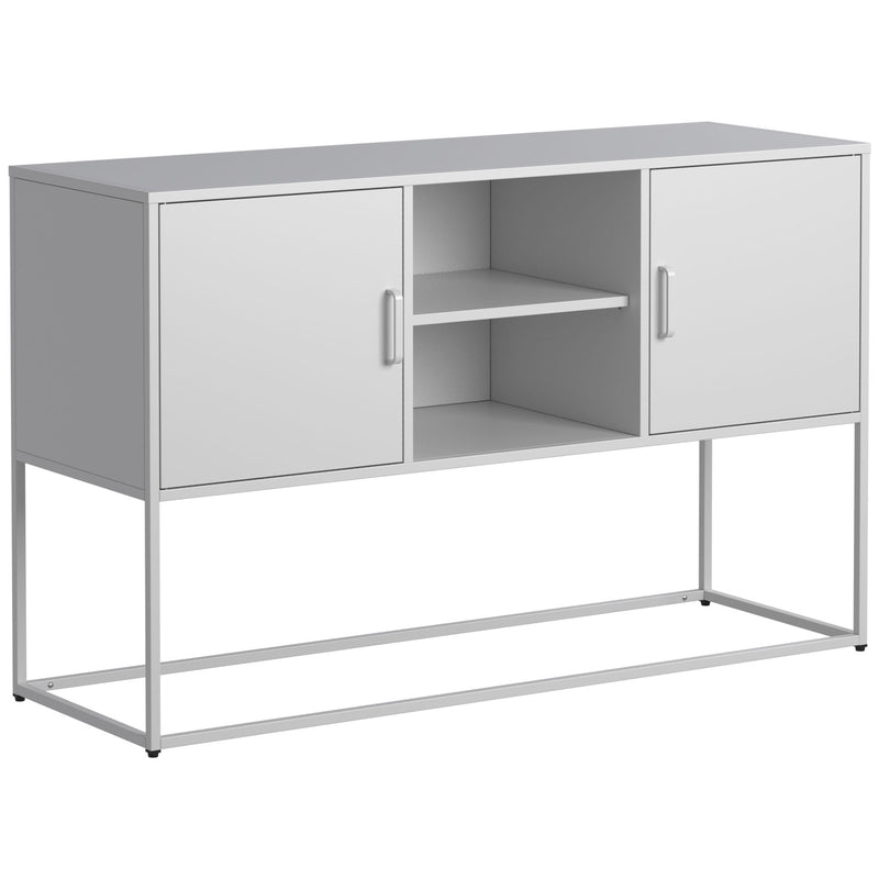 Modern Sideboard Buffet With Plenty Of Storage Space, Anti-Tilt Mechanism, Elegant Handles, Silent Magnetic Closure And Eco-Friendly Finish For Kitchen, Dining Room And Living Room