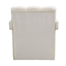 Modern Minimalist Leisure Armchair With L Shaped Armrests