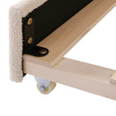 Upholstered Daybed With Storage Armrests, Trundle And Latest Integrated Bluetooth Audio System