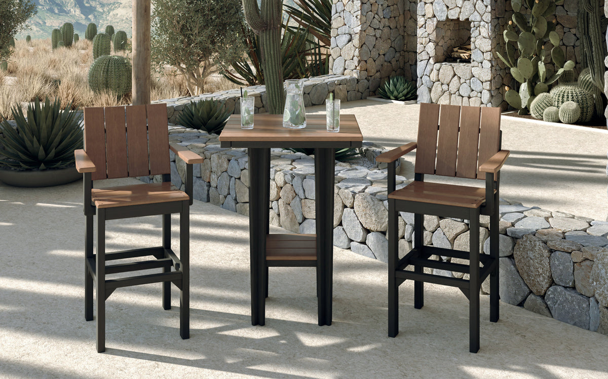 LuxCraft 30" Square Bistro Table