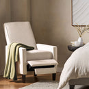 Minimalist Design Fabric Push Back Chair