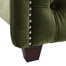 Marcella - Upholstered Shelter Headboard Bed Set