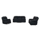 Blanche - Reclining Set With LED Lights With Pillow Top Arms