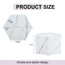 Modern Coffee Table With Complex Texture Patterns, Stylish And Durable Design - White