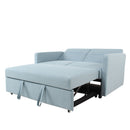 Sleeper Pull Out Loveseat Couch With Adjustable Backrest