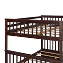 Bunk Bed With Ladders And 2 Storage Drawers
