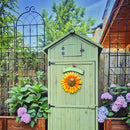 Metal Garden Rustproof Trellis For Climbing Plants Outdoor Flower Support