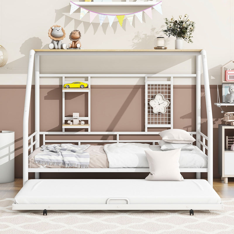 Playhouse Design Bed With Trundle