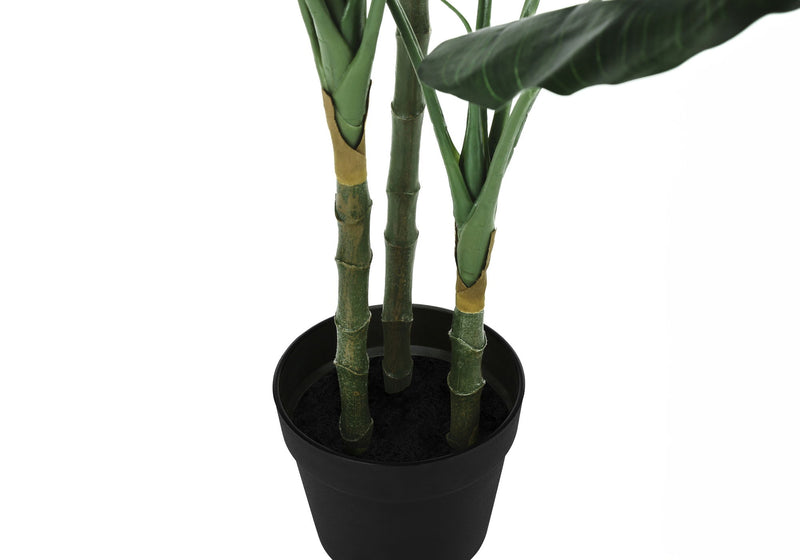 Artificial Plant, 42" Tall, Evergreen Tree, Indoor, Faux, Fake, Floor, Greenery, Potted, Decorative - Green / Black