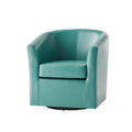 Melodize - Swivel Club Chair With Barrel Shape Design