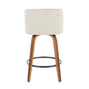 Toriano - Mid-Century Modern Counter Stool (Set of 2)