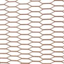 Modern Single Panel Iron Room Divider - Gold Brushed Brown