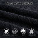 4 Seater Sofa With Chenille Fabric, 30D, 60 Hardness Full Sponge, 4 Pillow For Living Room, Home Furniture Sleeper Sectional Sofa For Apartment