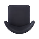 Modern Bar Stools With Upholstery And Metal Footrest (Set of 2)