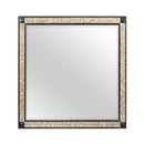 Lively - Mirror With Glitter Detail - Black