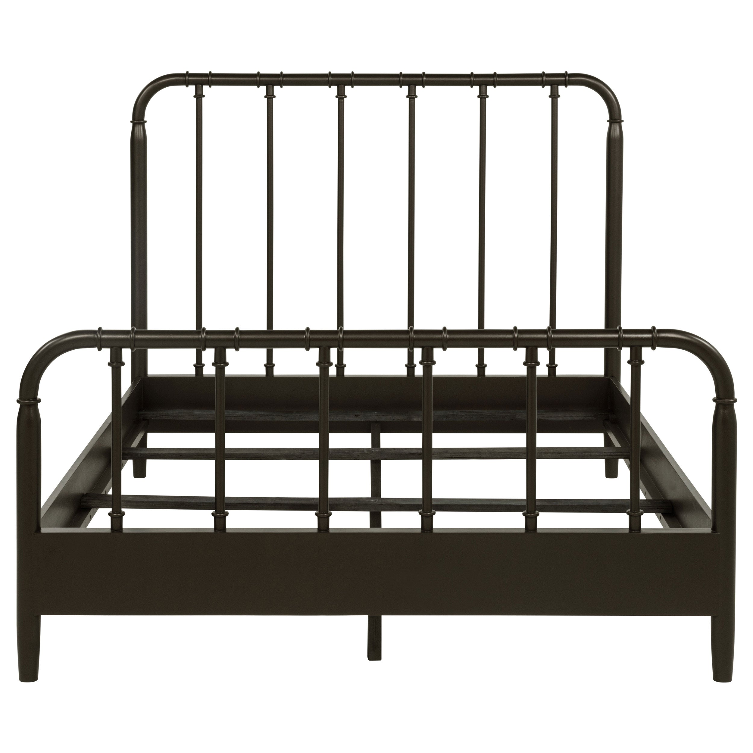 Rocco All Wood Water Pipe Open Frame Full Bed Dark Bronze — view 4