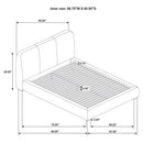 Mokena - Upholstered Platform Bed