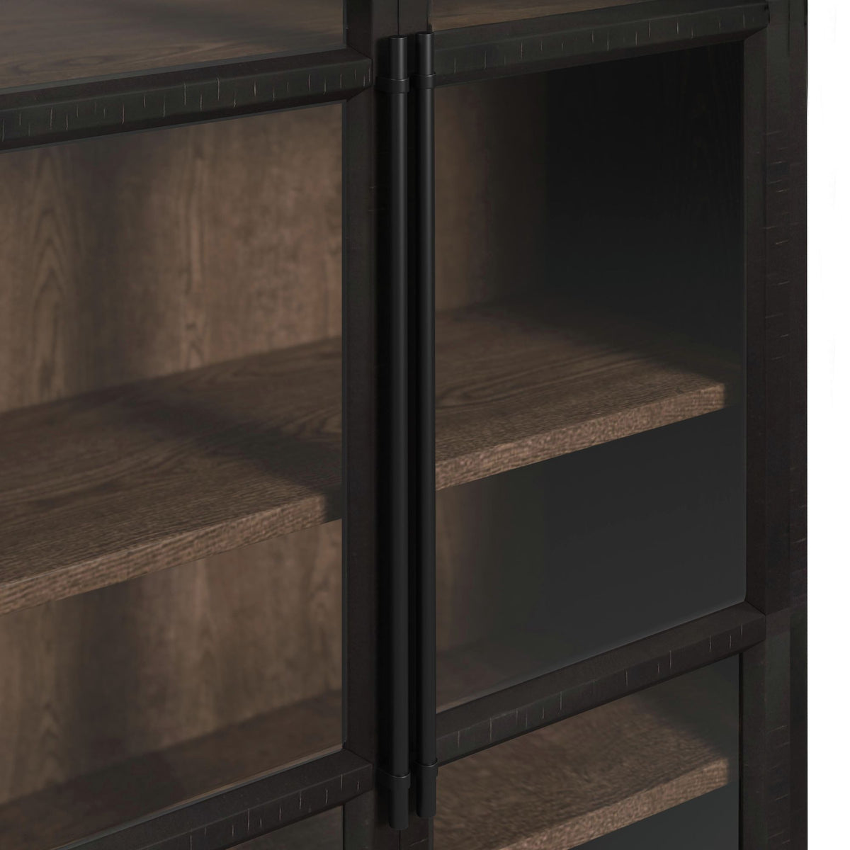 Santiago Bookcase in Espresso Black by Elements International, view 4