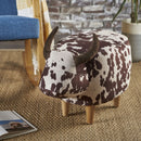 Cow Shaped Ottoman Footstool