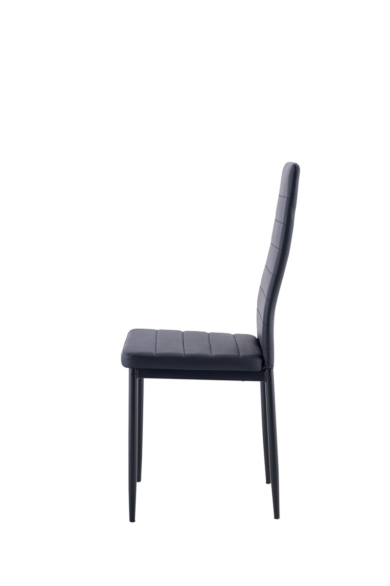 Dining Chair (Set of 4) - Black