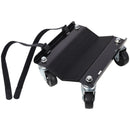 Heavy Duty Snowmobile Dolly With V Slide And Swivel Casters Steel, 1500Lbs Capacity