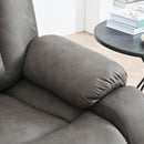 Lift Chair Recliner Power Remote Control Recliner Sofa Relax Soft Chair Anti - Skid Australia Cashmere Fabric Furniture Living Room - Dark Gray
