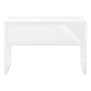 Computer Desk For Home Office, Storage Drawers, Contemporary & Modern - White