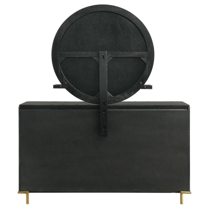 Arini - 8-Drawer Bedroom Dresser With Mirror