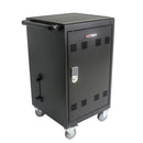 Mobile Charging Cart And Cabinet For Tablets Laptops 30 Device With Combination Lock