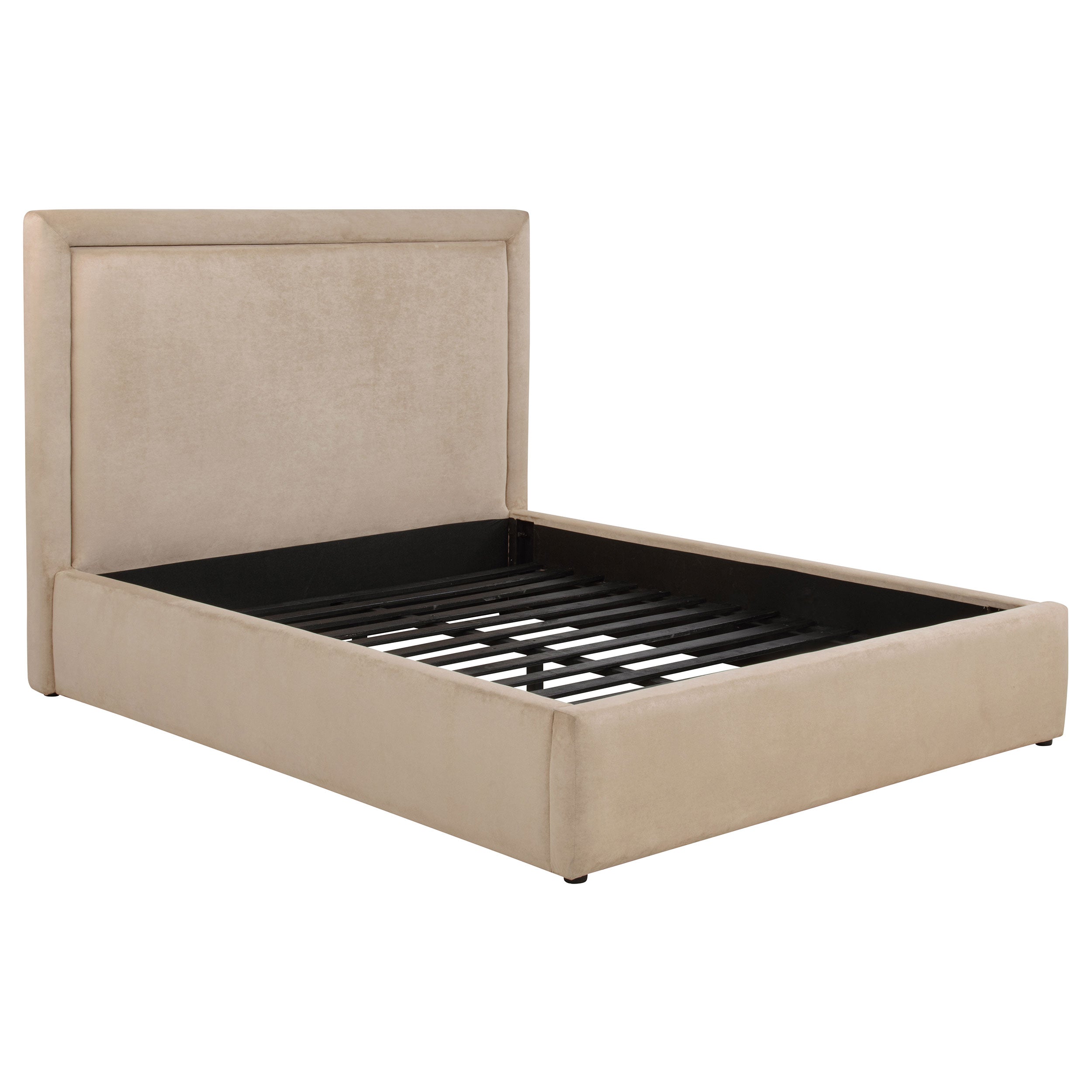 Lawson 54-inch Upholstered Eastern King Platform Bed Saddle — view 1