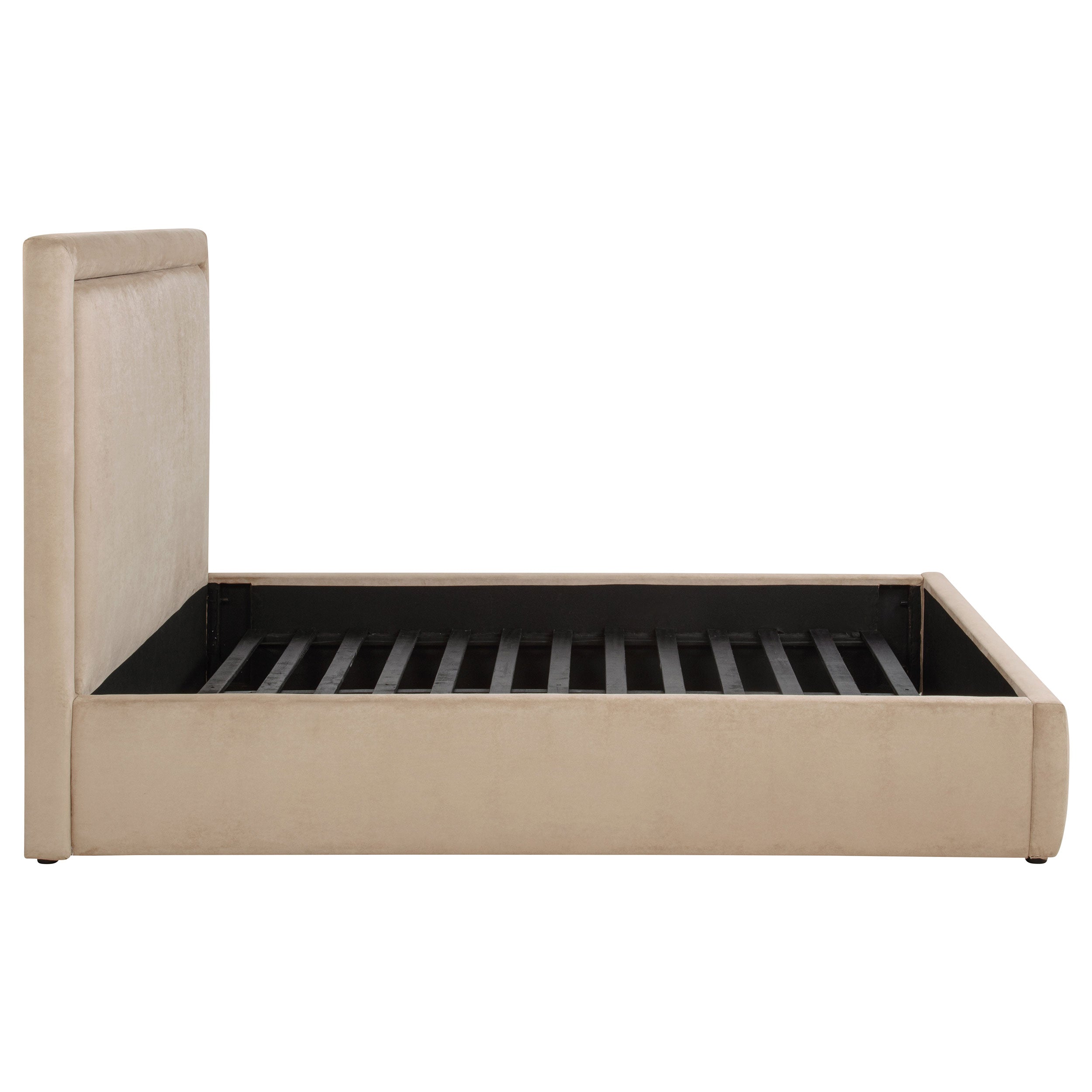 Lawson 54-inch Upholstered Eastern King Platform Bed Saddle — view 6