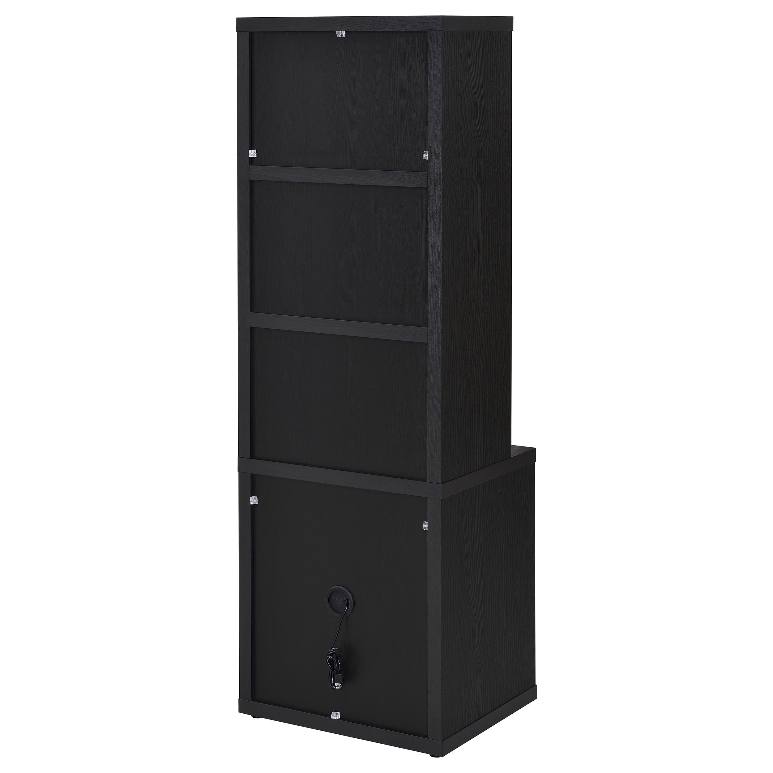 Westpark 3-piece Full Bedroom Set Bookcase Headboard Black — view 14