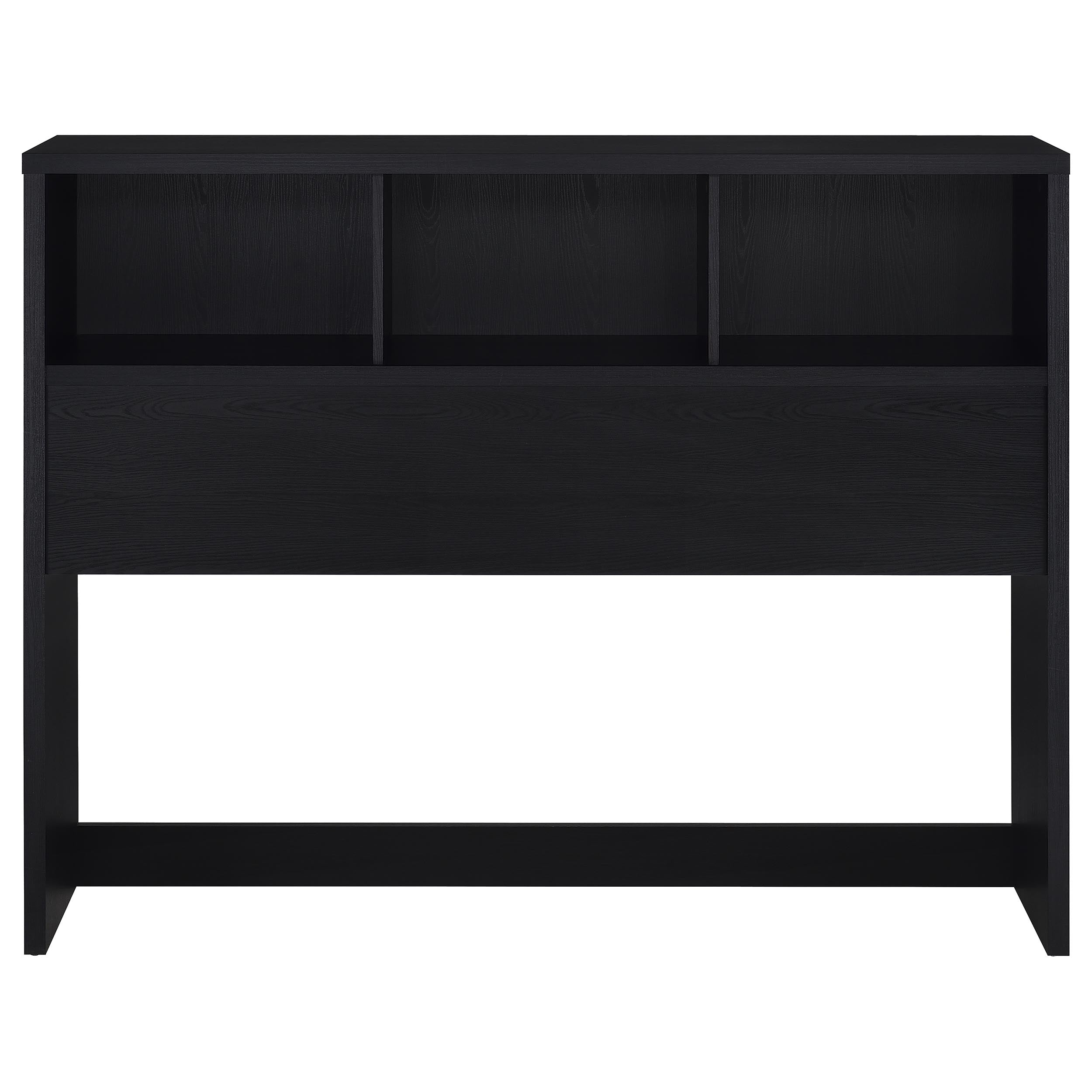 Westpark 3-piece Queen Bedroom Set Bookcase Headboard Black — view 4